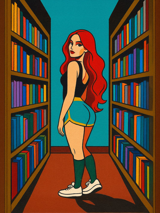 Scarlett in the Stacks